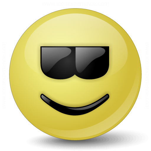 Iconexperience V Collection Emoticon Cool Icon