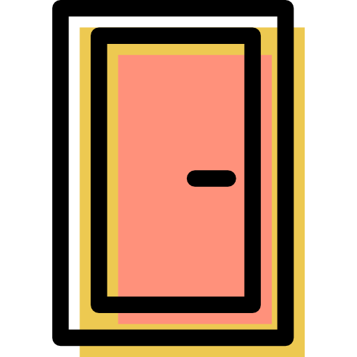 Door, Furniture Icon Free Of Color Furniture Icons