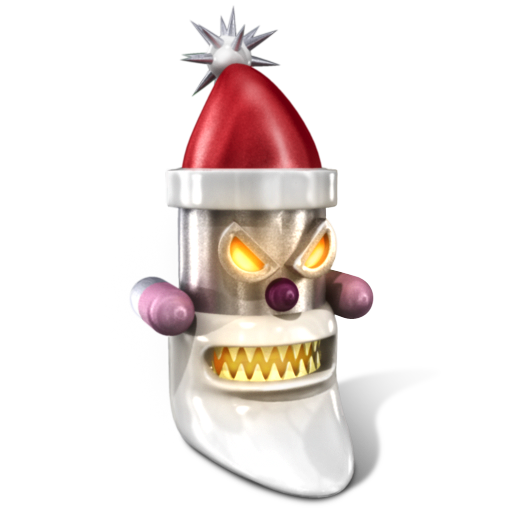 Robot Santa Icon