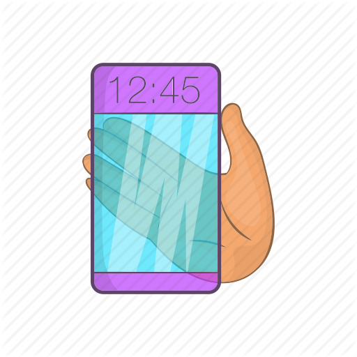 Cartoon, Future, Futuristic, Glass, Phone, Smartphone, Transparent