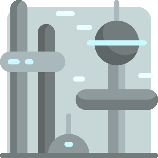 Cityscape Futuristic Png Icon