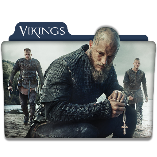 Vikings Tv Series Folder Icon