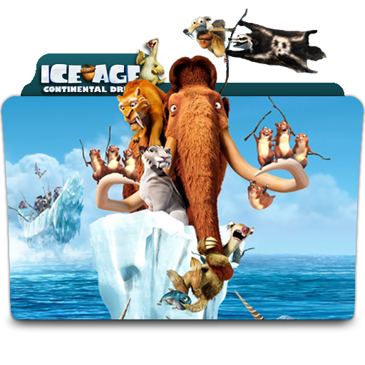 Ice Age Continental Drift Movie Folder Icon