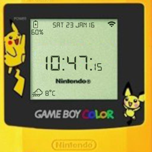 Gameboy Color Pikachu Edition For Smartwatch