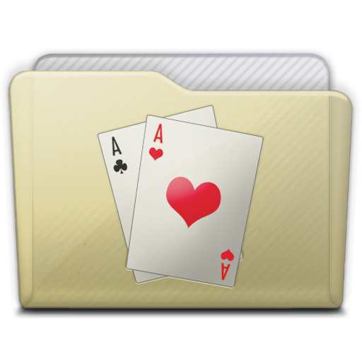 Beige Folder Games Icon Free Search Download As Png
