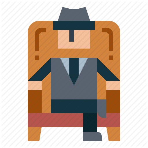 Boss, Gangster, Mafia, Throne Icon
