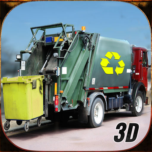 Modern City Garbage Dump Truck Driver Simulator