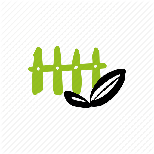 Fence, Leaf, Nature, Outdoor, Outside, Vegetable Garden Icon