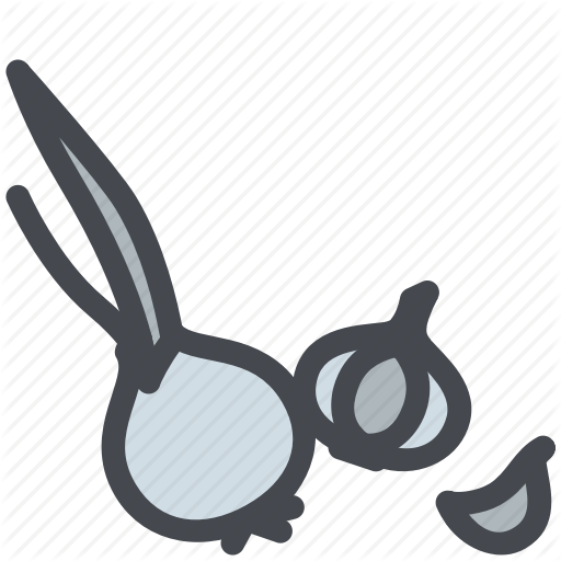 Food, Garlic, Healthy, Onion, Vegetable Icon