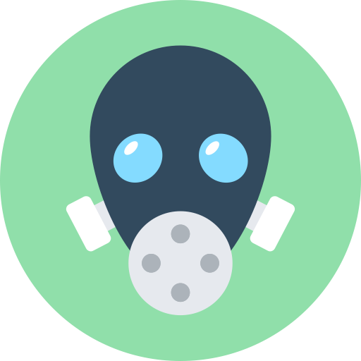 Gas Mask, Gas Mask, Industry Icon With Png And Vector Format