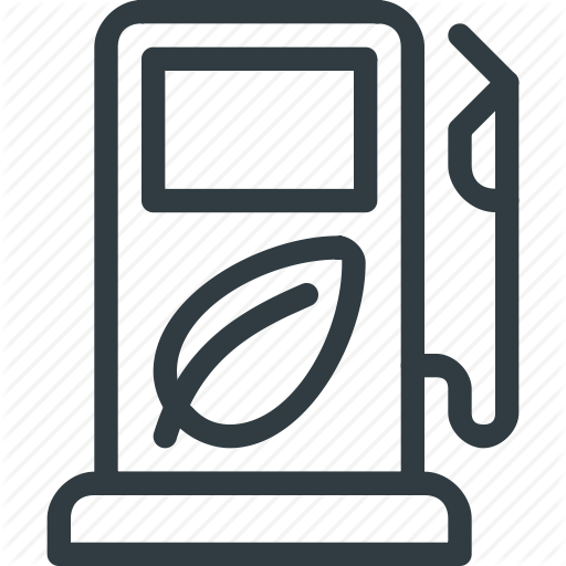 Bio, Eco, Gas, Station Icon