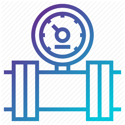 Dial, Gas, Gauge, Industry, Pipe, Pipeline Icon