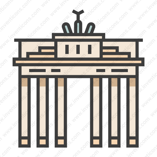 Download Brandenburg,gate Icon Inventicons