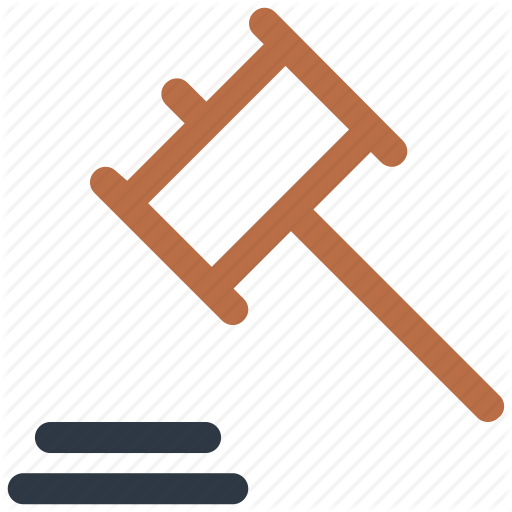 Gavel, Hammer, Justice, Law Icon Icon
