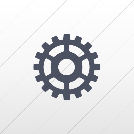 Flat Square Blue Gray On White Gradient Classica Gear