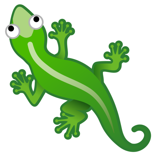 Lizard Icon Noto Emoji Animals Nature Iconset Google