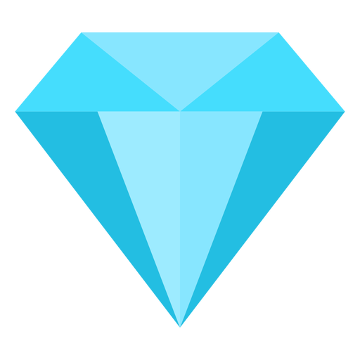 Precious Diamond Flat Icon