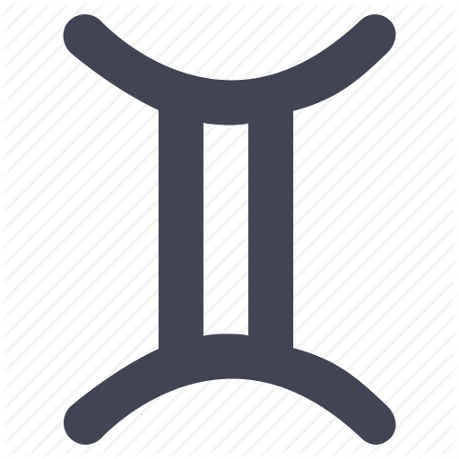 Gemini, Horoscope, Personality, Starsign, Twin, Zodiac Icon