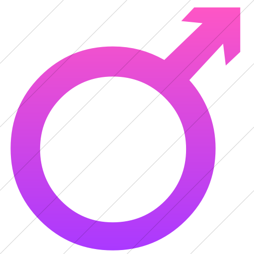 Simple Ios Pink Gradient Classica Mars Symbol Icon