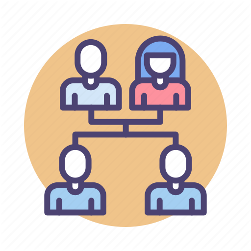 Family Tree, Genealogy, Organizational Chart Icon