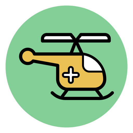 Medical Helicopter Icon