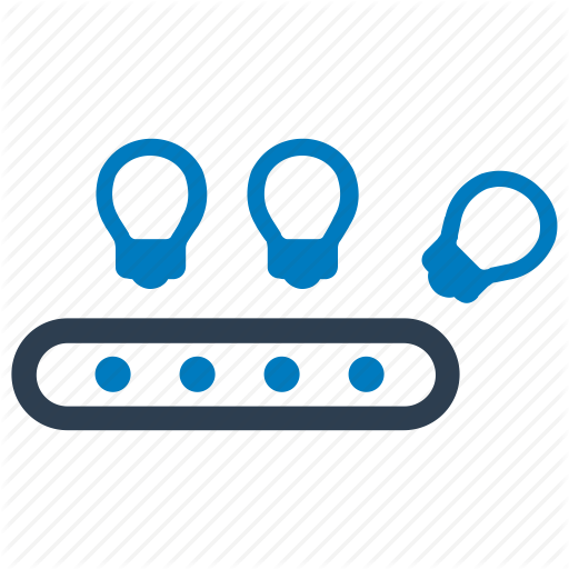 Generation, Growing, Idea, Improving, Making, Production Icon