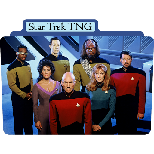 Star Trek The Next Generation Icon Tv Movie Folder Iconset