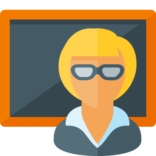 Iconexperience G Collection Teacher Blackboard Icon