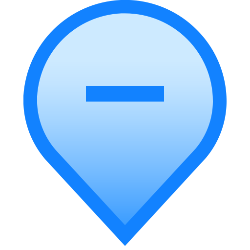 Delete, Minus, Hide, Tag, Mark, Pin, Geolocation Icon