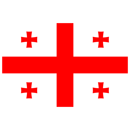 Ge Georgia Flag Icon