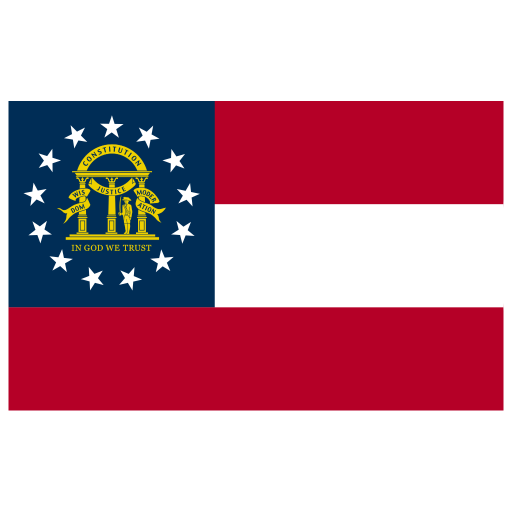 Us Ga Georgia Flag Icon