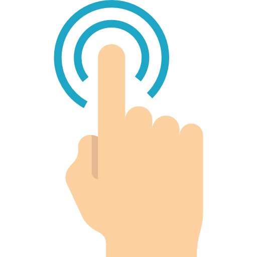 Tap, Finger, Gesture Icon