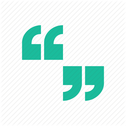 Quotation Marks, Quote, Type Icon