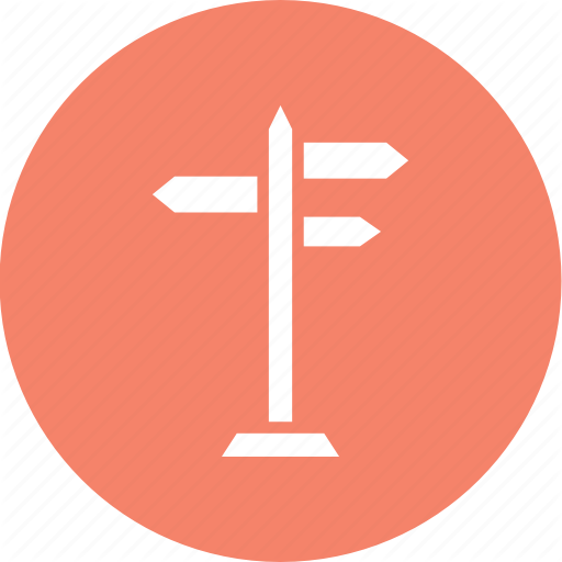 Arrow Signs, Direction Post, Directional Arrows, Directions Icon