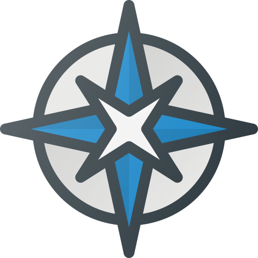 Map, Location, Rose, Rosetta, Directions Icon Free Of Free Set