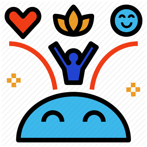 Being, Blissful, Good, Happy, Healthy, Well Icon