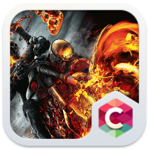 Ghost Rider Free Android Theme U Launcher