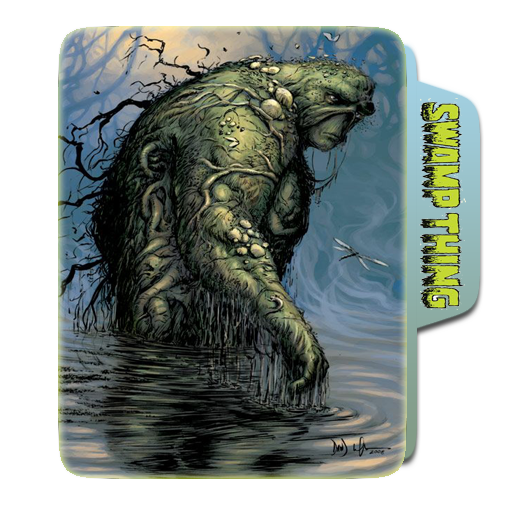 Swamp Thing Windows Folder Icons