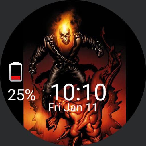 Ghost Rider For G Watch R