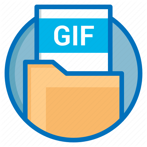 Document, Extension, File, Gif Icon