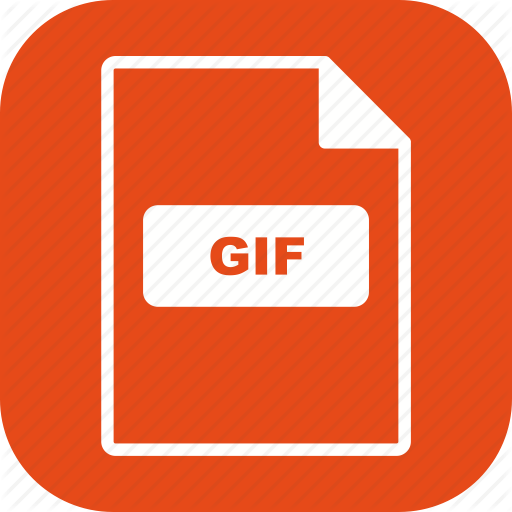 , Extension, Format, Gif Icon