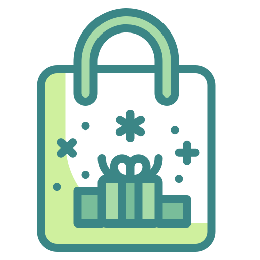 Bag, Christmas, Gift, Market, Present, Shopping, Store Icon Free