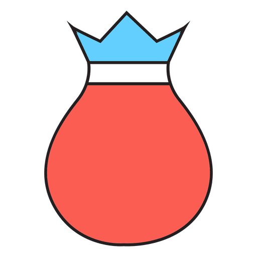 Gift Bag Cartoon Icon