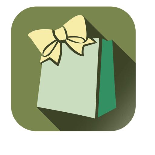 Gift Bag Square Icon