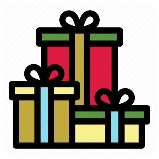 Attractive Christmas Gift Icon Mold