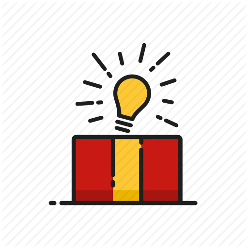 Bulb, Christmas, Gift, Idea Icon