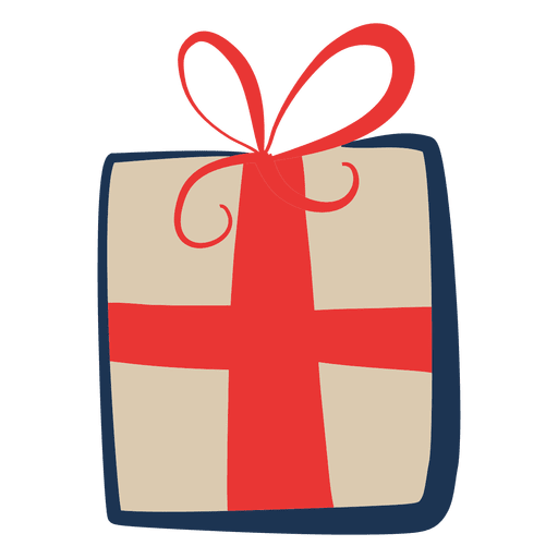 Gift Box Flat Icon