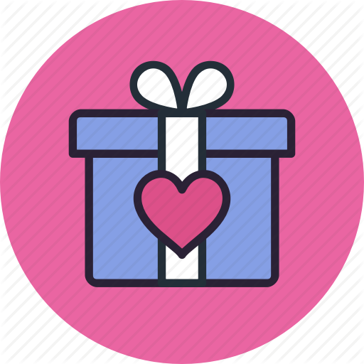 Gift, Heart, Love, Present Icon