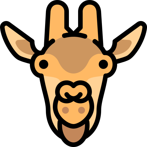 Giraffe Africa Png Icon