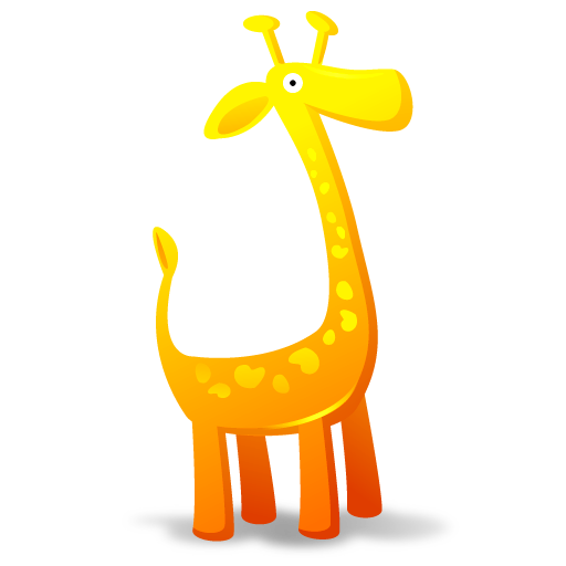 Giraffe Icon Animal Toys Iconset Fast Icon Design